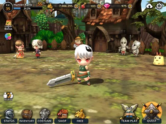 Capturas de pantalla de Demong Hunter 3 iPad 