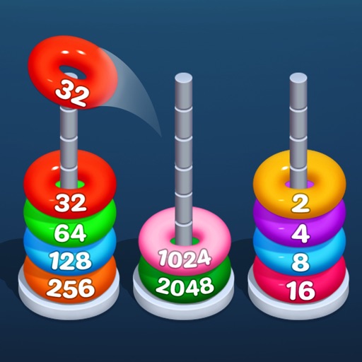 Merge Number - Stack It Game Merge Number - Stack It Game