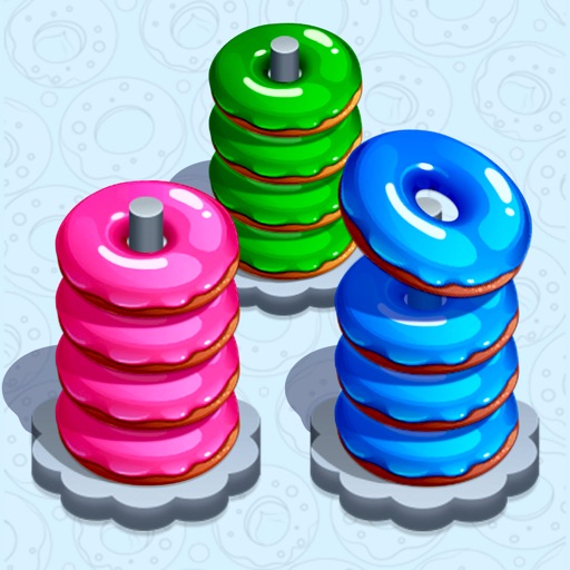 Color Stack it 3d - donut sort Color Stack it 3d - donut sort