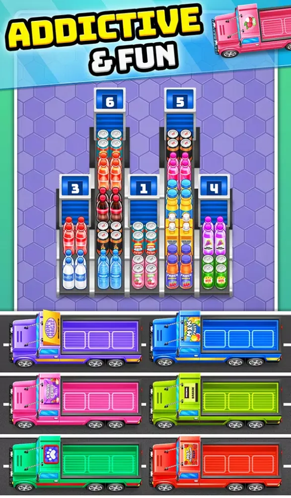 Factory Jam 3d: Sorting Puzzle Screenshots