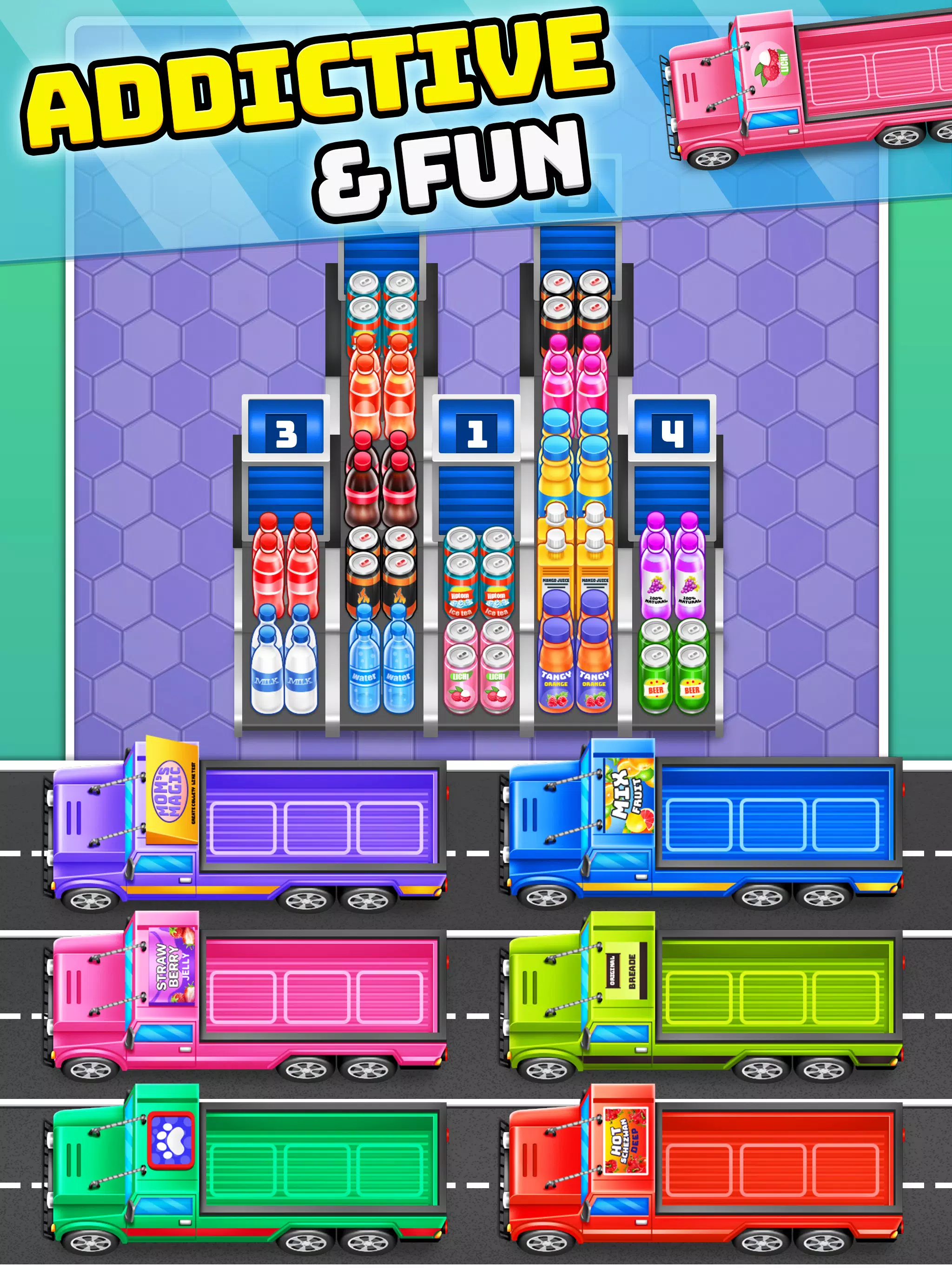 Capturas de tela do Factory Jam 3d: Sorting Puzzle