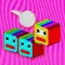 Jumping tadpole in the cube world