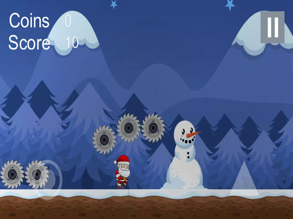 Zrzuty ekranu Santa Snow Run iPad 