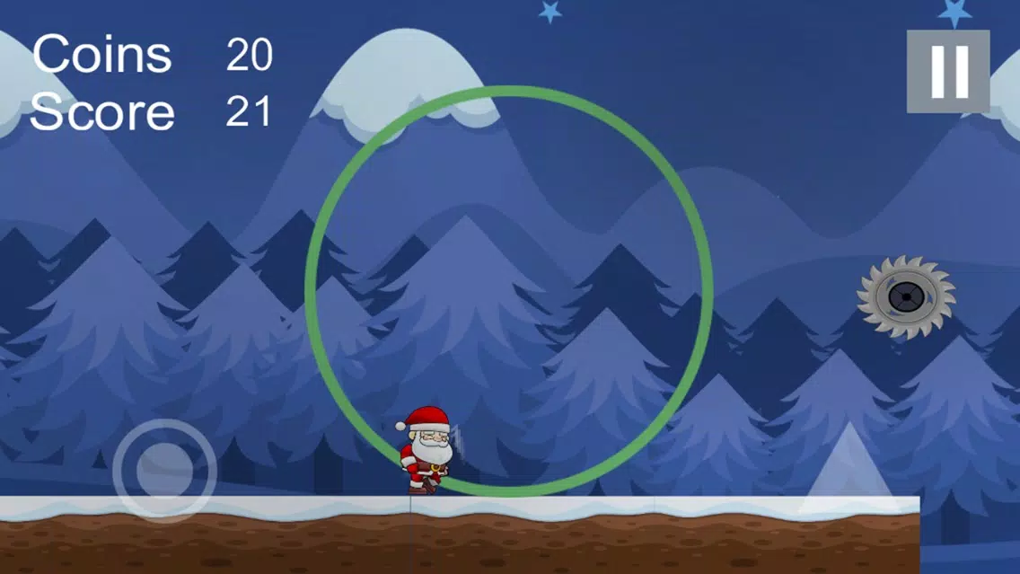 Zrzuty ekranu Santa Snow Run