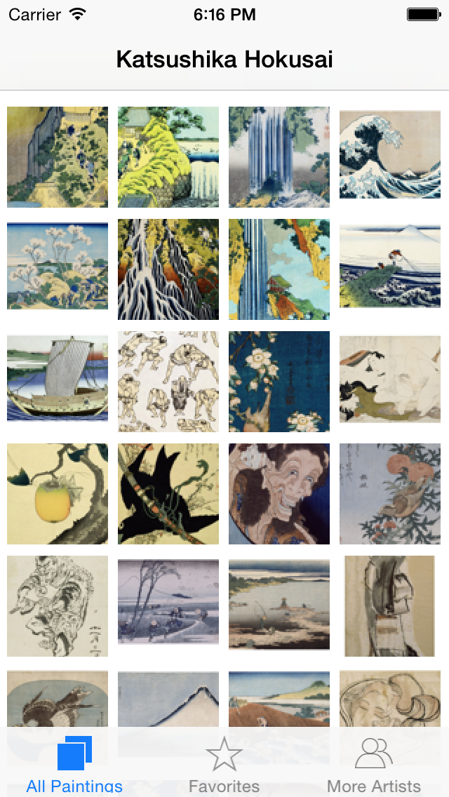Hokusai 114 Paintings HD 100M+ Ad-free Screenshots