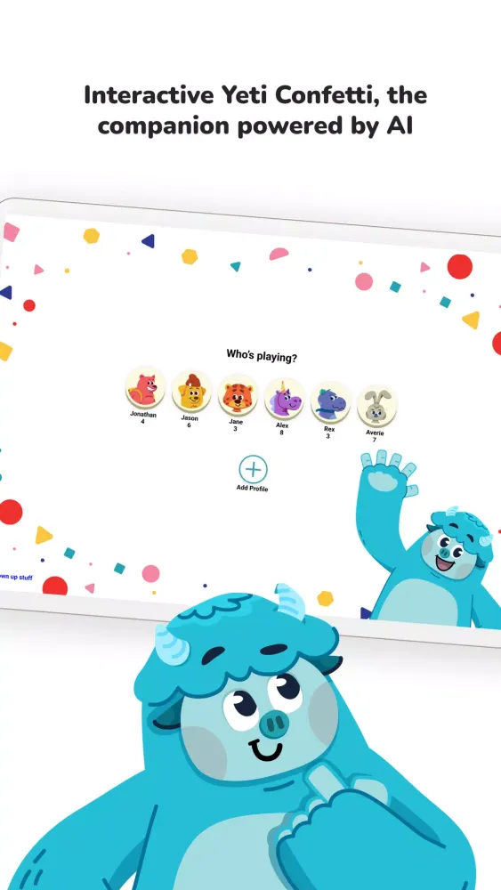 Yeti Confetti Kids Screenshots