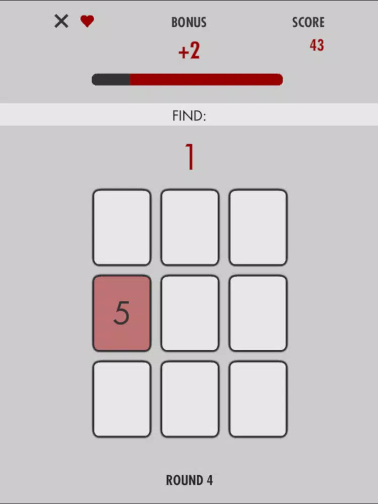 Brain Cards Game iPad Screenshots