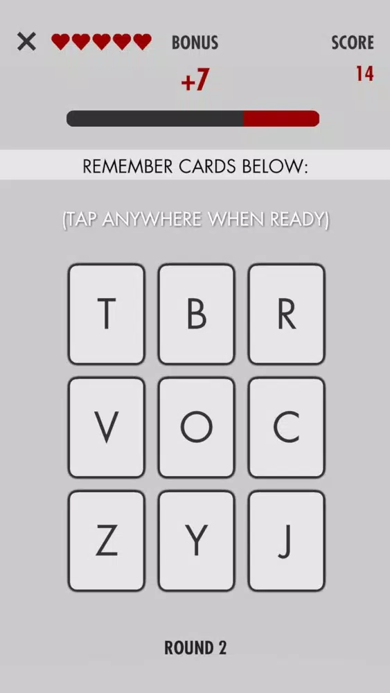 Brain Cards Game Screenshots