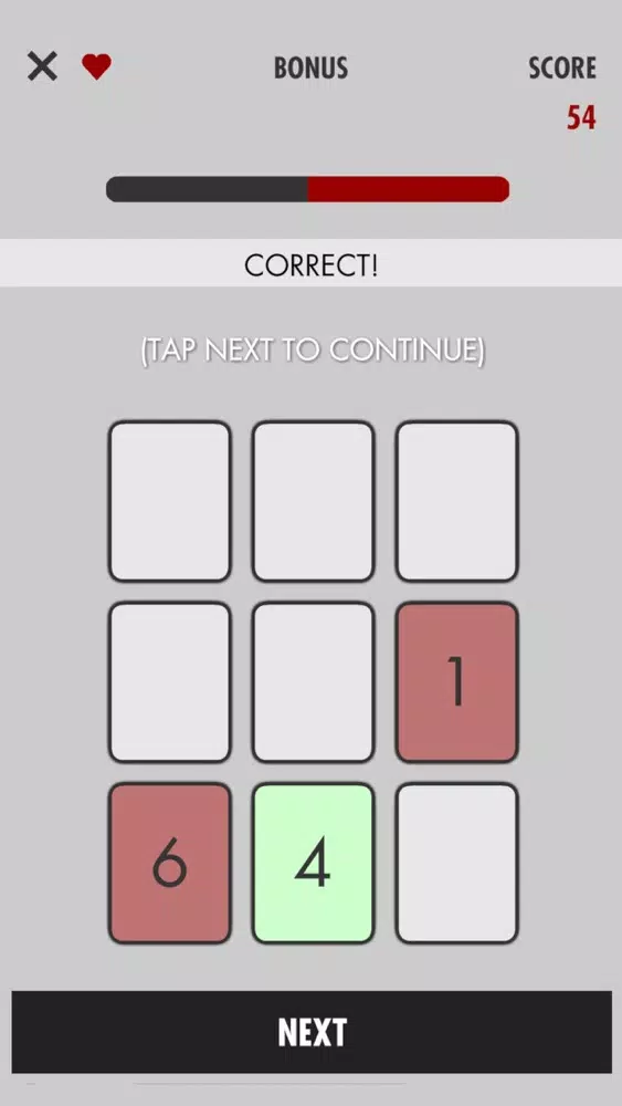 Brain Cards Game Screenshots