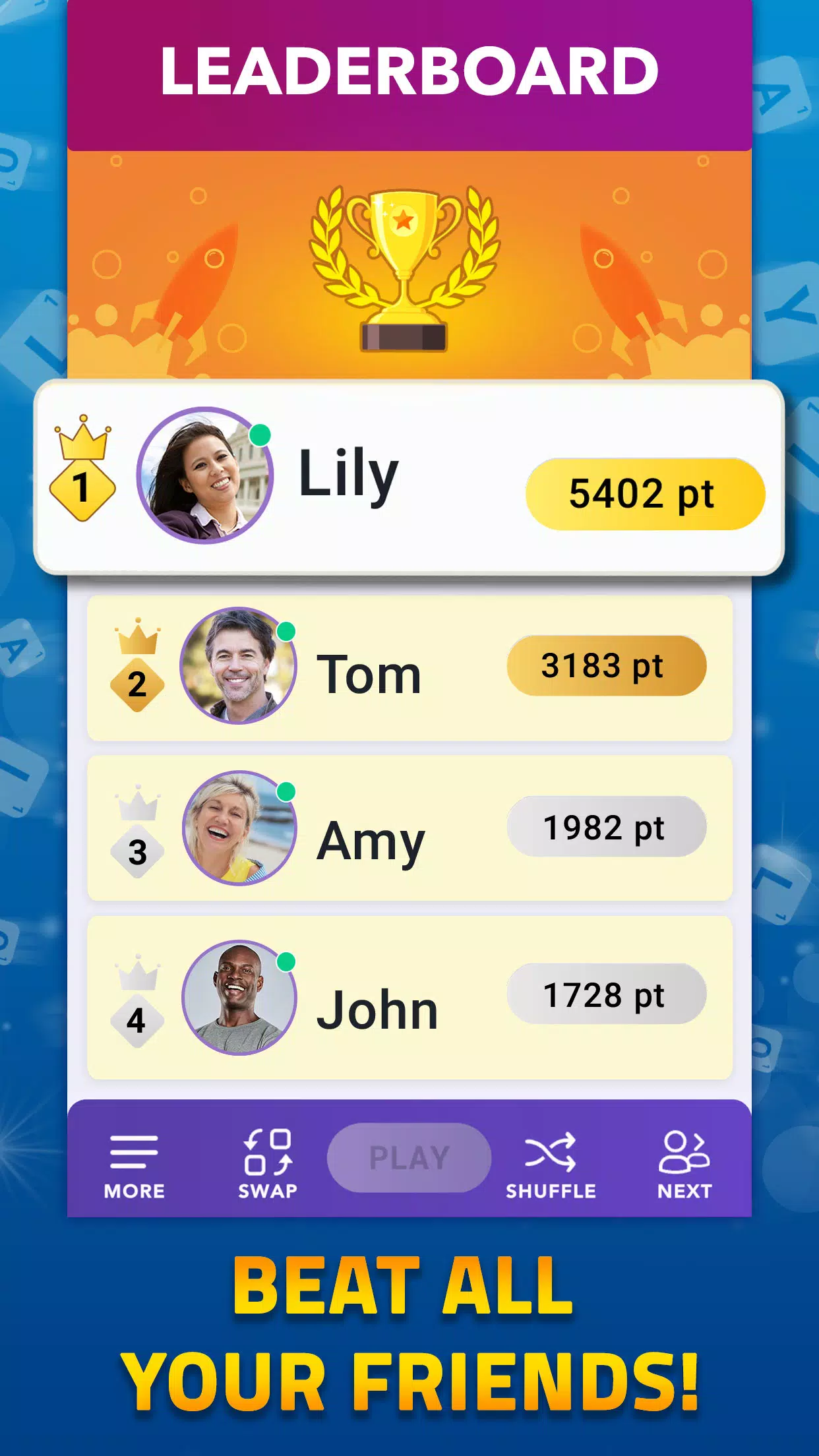 Word Wars - Word Game Screenshots