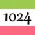 1024 number games HD - tile puzzle challenge program