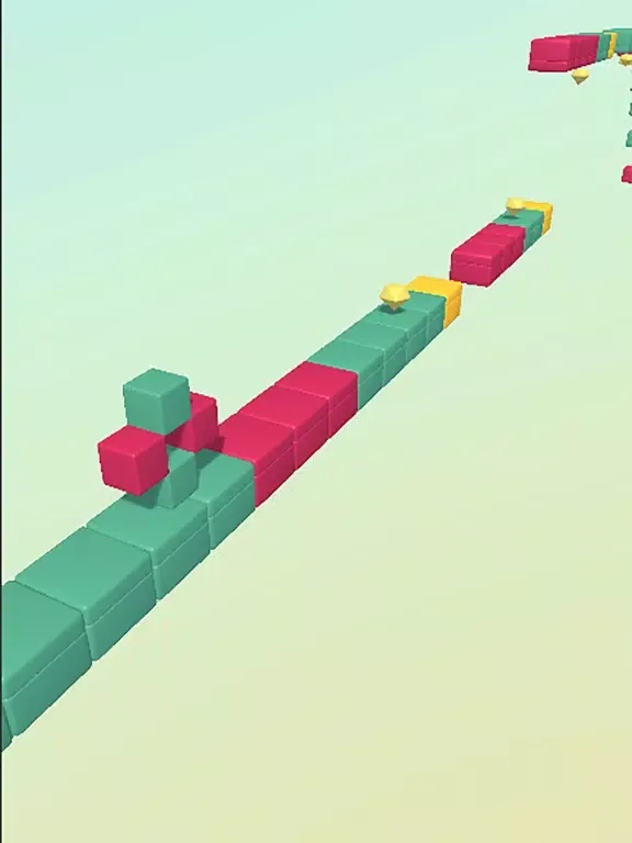 Tangkapan layar Bit Rolling 3D iPad 