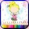 Littles angle Book Coloring Version