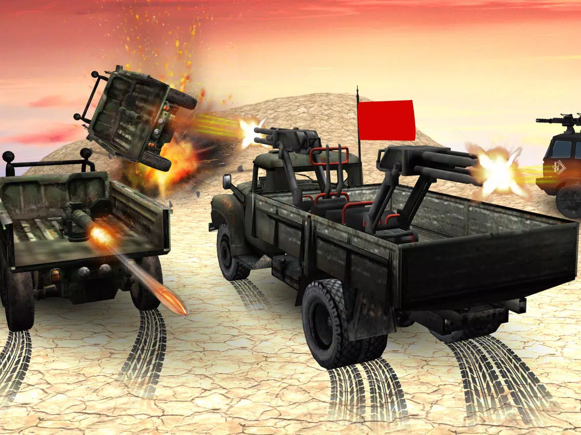 Tangkapan skrin Fast Truck Racing Furious Demolition Derby Crash iPad 