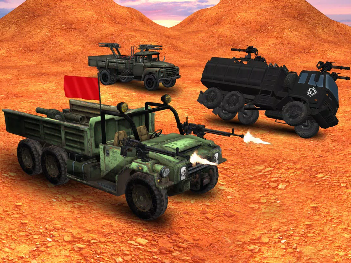 Tangkapan skrin Fast Truck Racing Furious Demolition Derby Crash iPad 