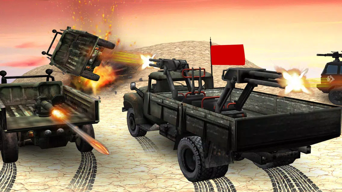 Tangkapan skrin Fast Truck Racing Furious Demolition Derby Crash