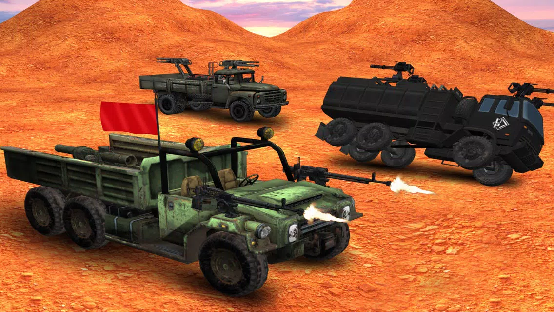 Tangkapan skrin Fast Truck Racing Furious Demolition Derby Crash