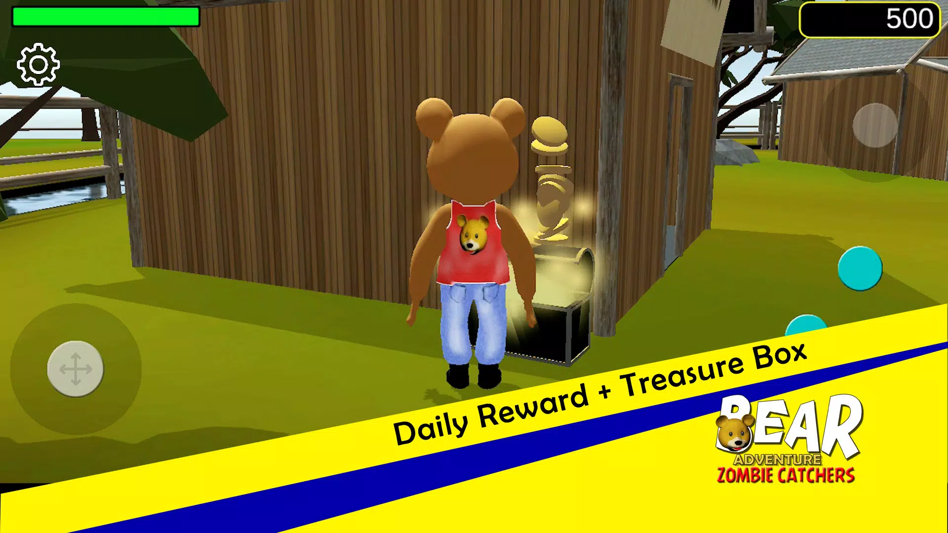 Bear Adventure-Zombie Catchers Screenshots