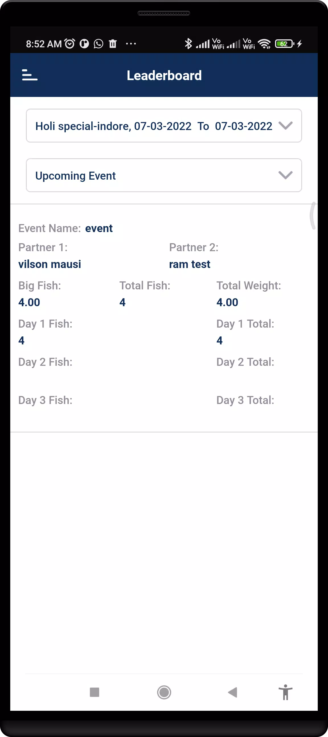 Live Leaderboard应用截图