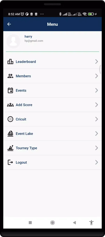 Live Leaderboard Screenshots