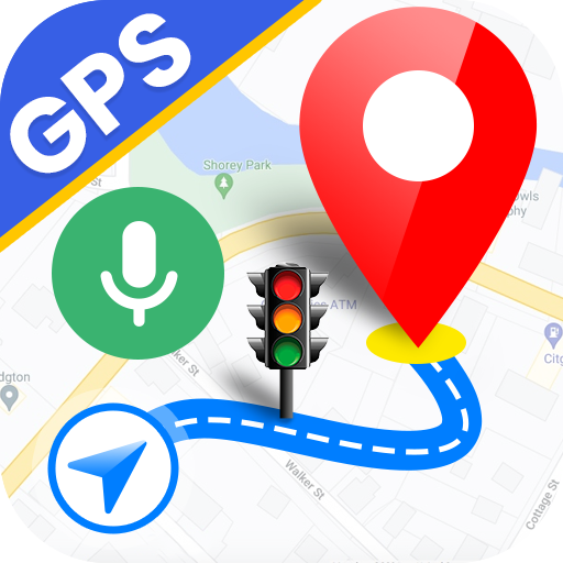GPS Maps Driving Route Planner