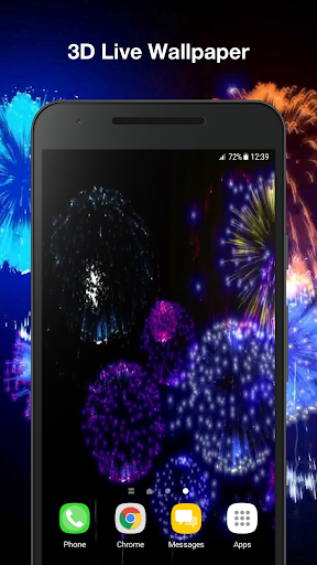 3d Fireworks Wallpaper Pro Screenshots
