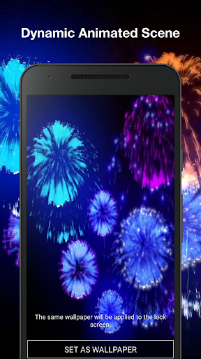 3d Fireworks Wallpaper Pro Screenshots