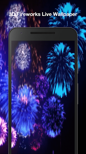 3d Fireworks Wallpaper Pro Screenshots