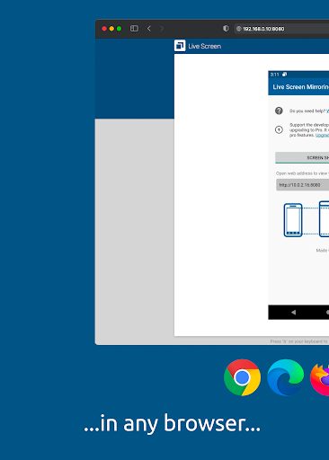 Screen Mirroring Screenshots