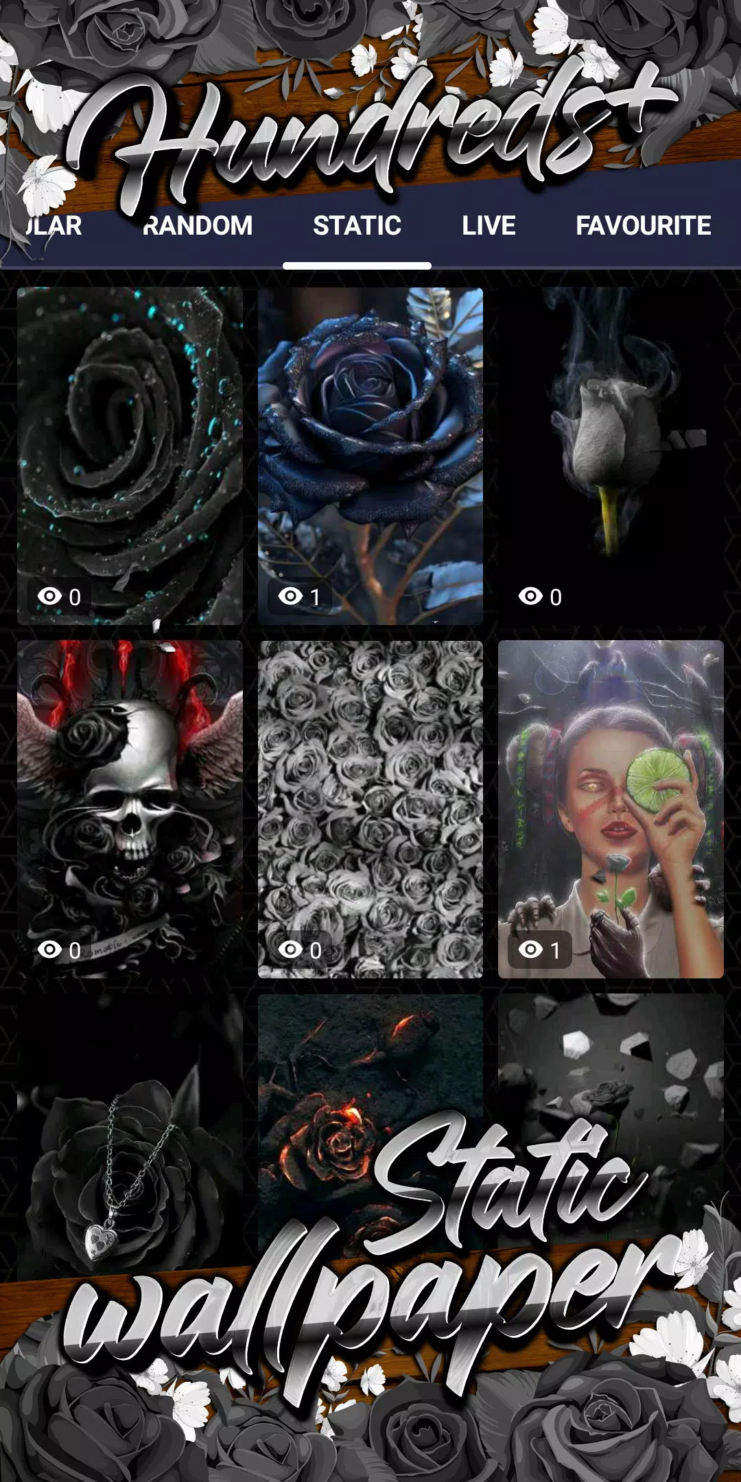black rose wallpaper Screenshots