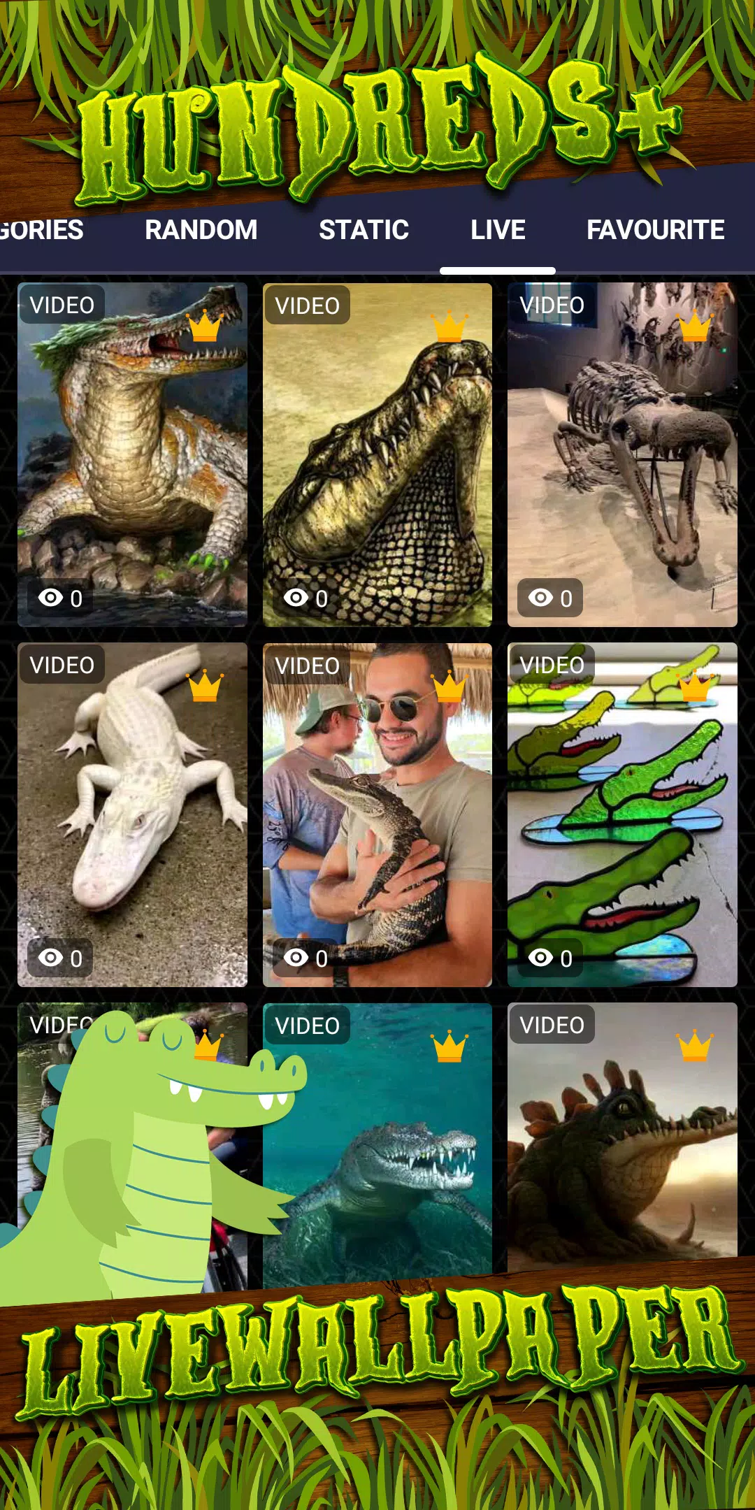 crocodile wallpaper Screenshots