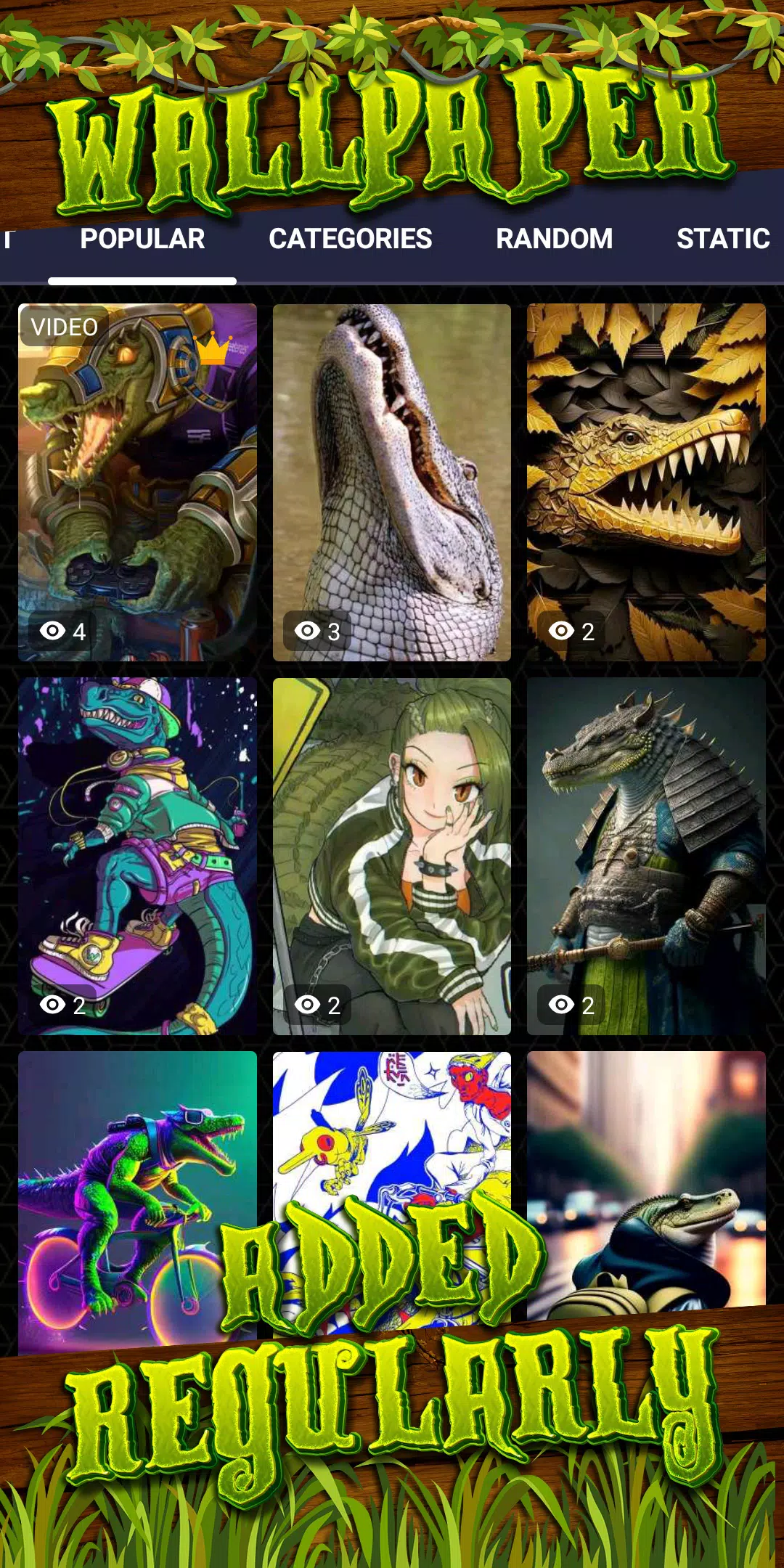 crocodile wallpaper Screenshots