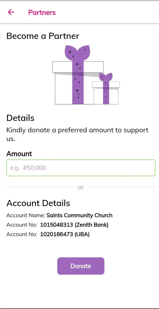 Saints Community Church Screenshots