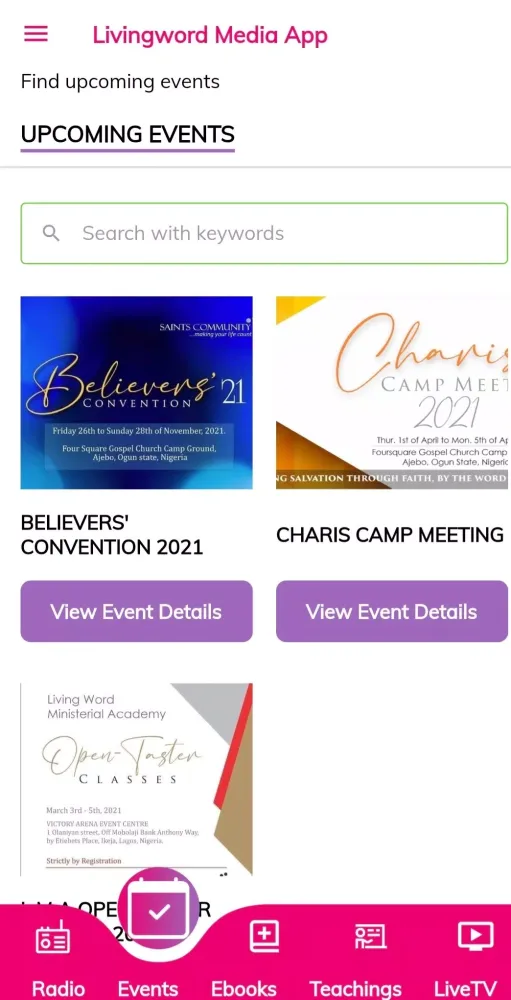 Saints Community Church Screenshots