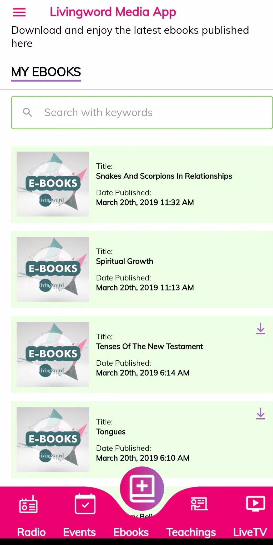 Saints Community Church Screenshots
