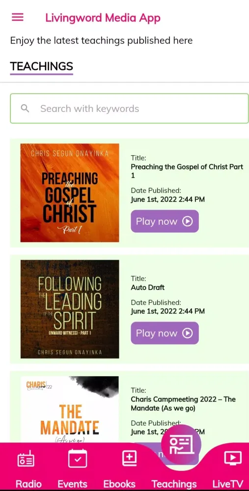 Saints Community Church Screenshots
