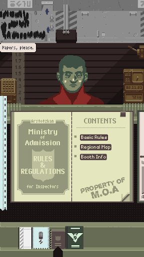 Papers, Please Screenshots