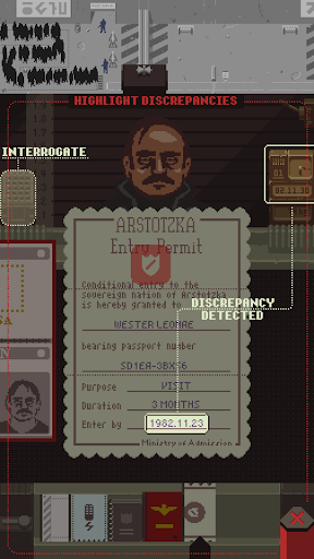 Papers, Please Screenshots