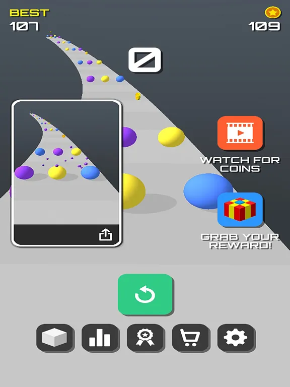 Curvy Road -  Color Road 3D iPad 應用截圖