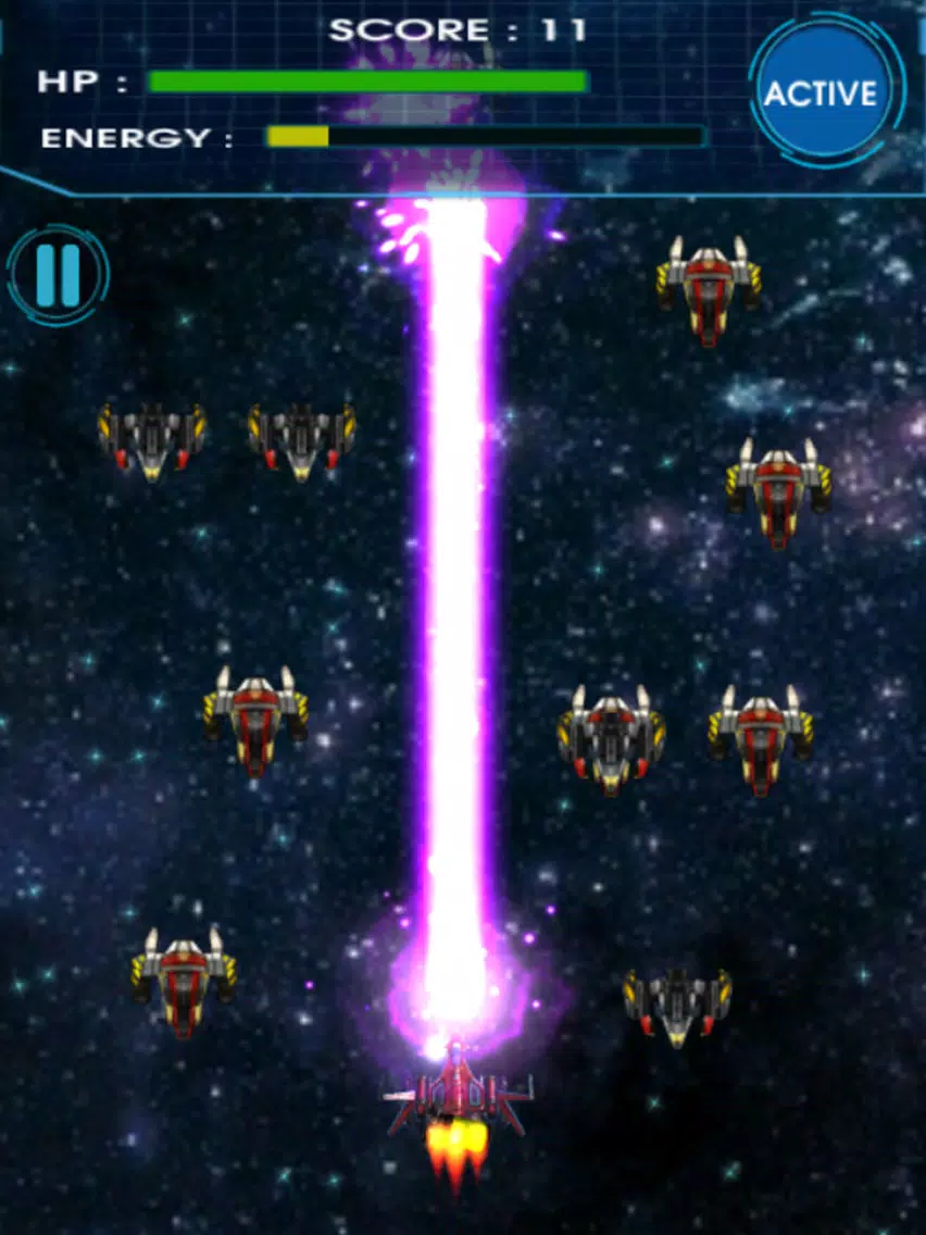 A Battle Aircraft Space Fighter : Explosive Game iPad  スクリーンショット