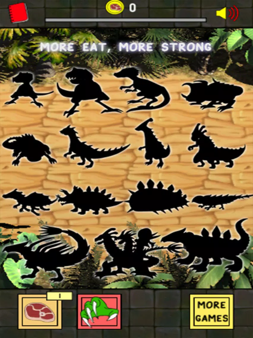 Dinosaur Evolution | Tap Meat of the Crazy Mutant Clicker Game iPad Screenshots
