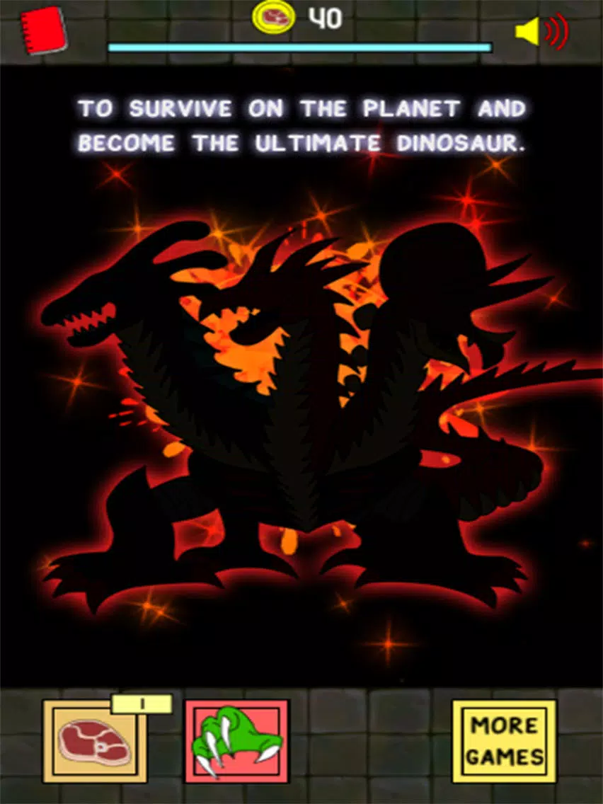 Dinosaur Evolution | Tap Meat of the Crazy Mutant Clicker Game iPad Screenshots