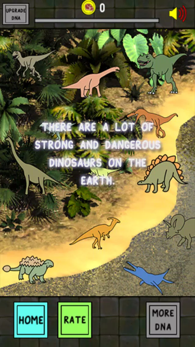 Dinosaur Evolution | Tap Meat of the Crazy Mutant Clicker Game Screenshots