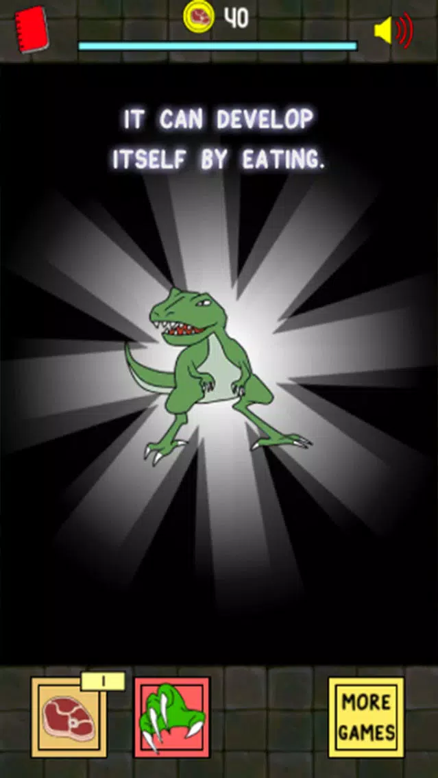 Dinosaur Evolution | Tap Meat of the Crazy Mutant Clicker Game Screenshots
