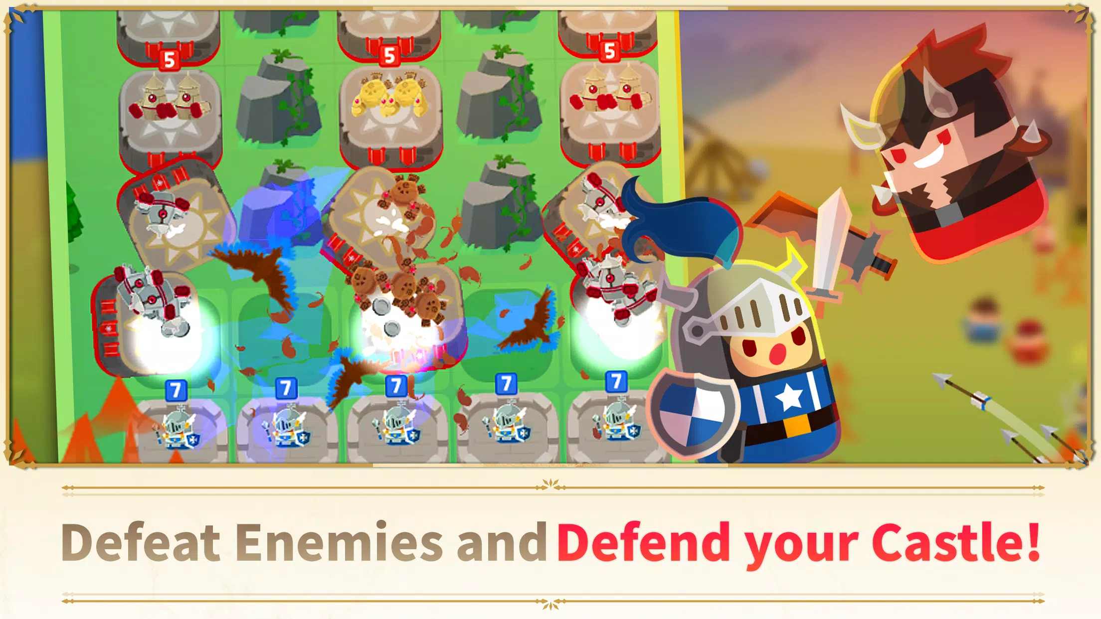Merge Tactics: Kingdom Defense Screenshots