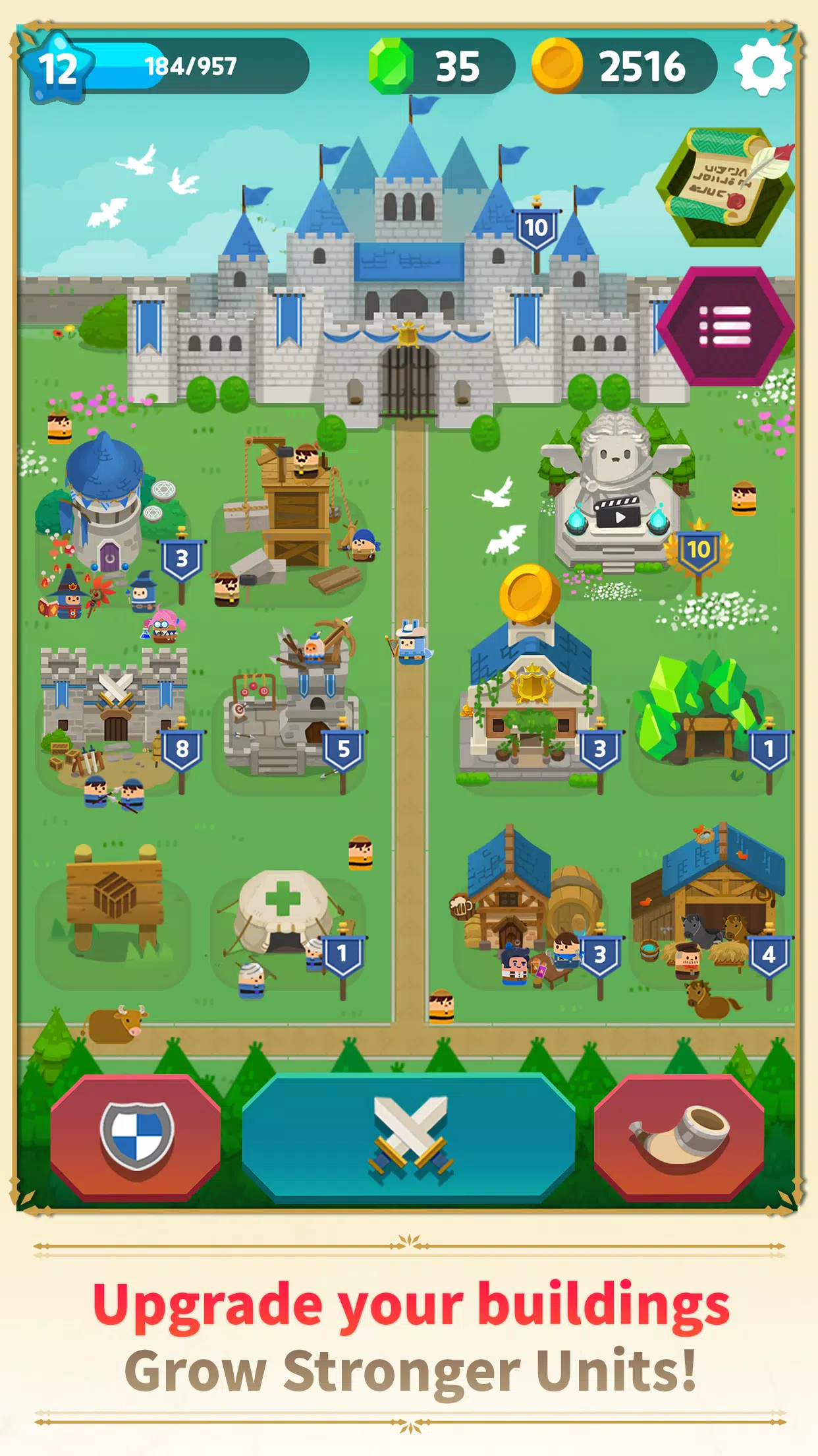 Merge Tactics: Kingdom Defense Screenshots