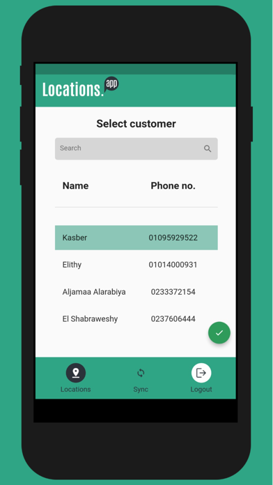 Tacitapp Locations Screenshots