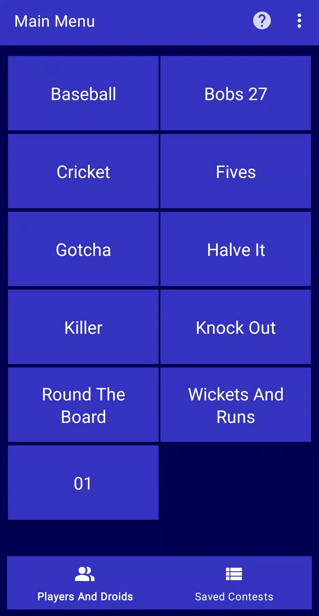 Double Top Darts Scoreboard Screenshots