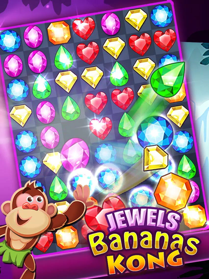 Jewel Banana - Match 3 Puzzle iPad 스크린샷