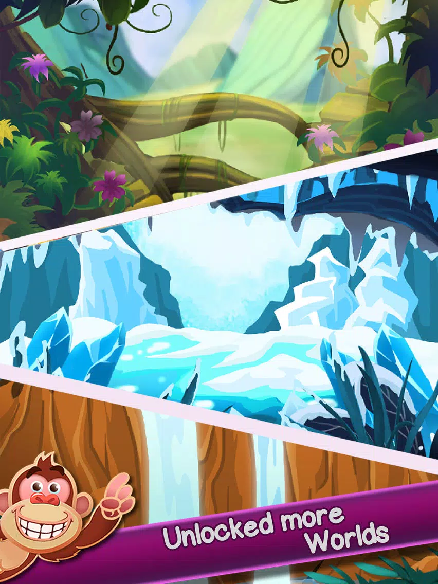 Jewel Banana - Match 3 Puzzle iPad 스크린샷